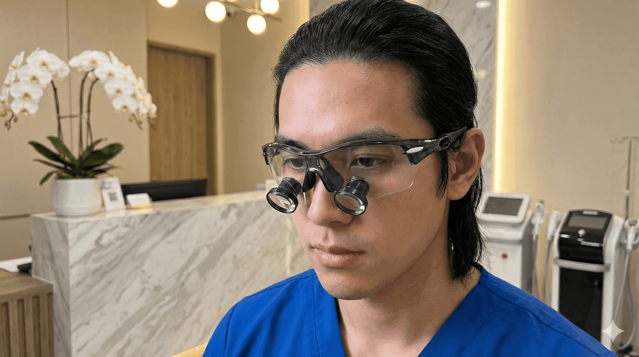 HeliosX lightweight loupes for students and residents