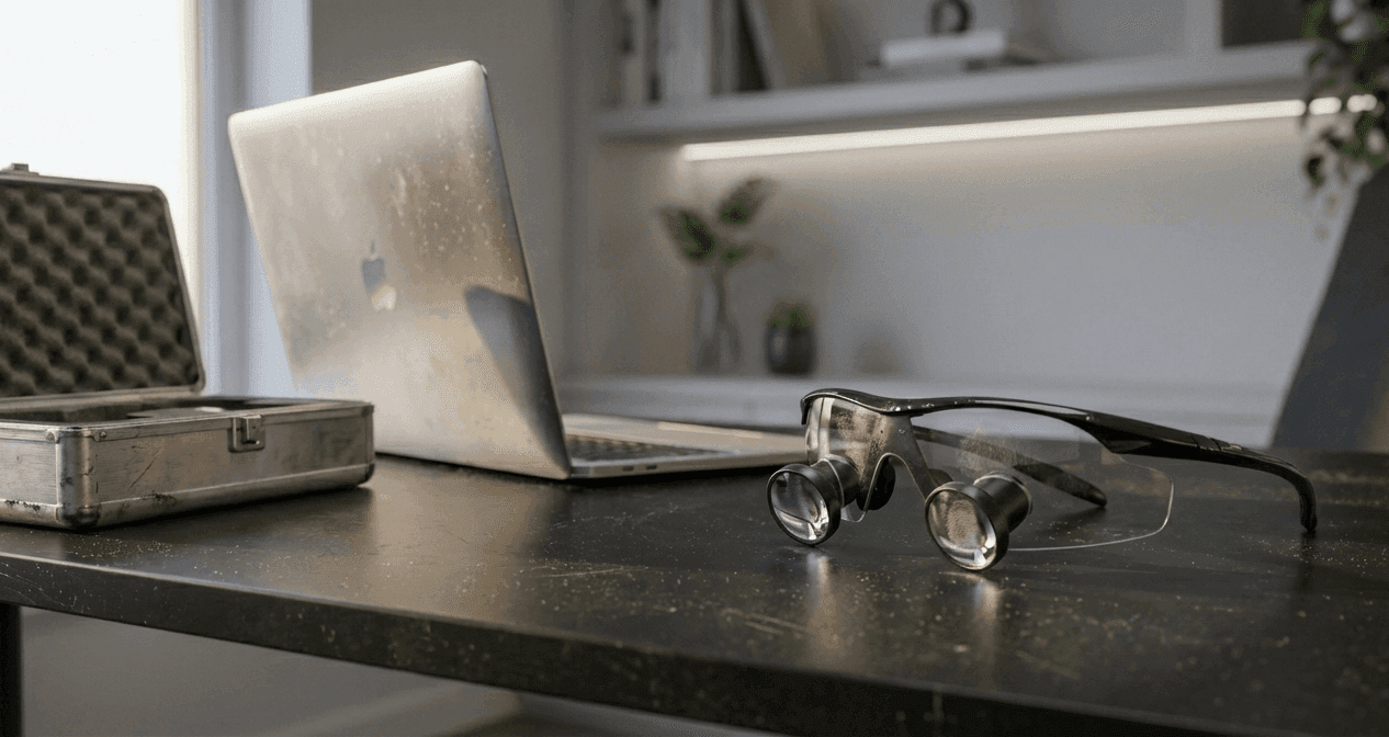 Newton surgical loupes hero